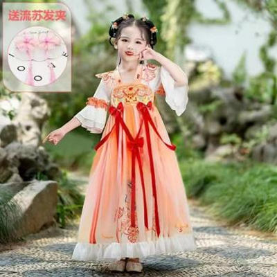 汉服儿童女中国风夏季新款裙子儿童古装